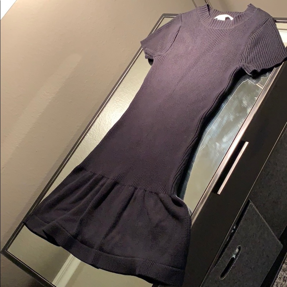 Susana Monaco little black sweater dress